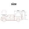 Buy cheap (165+50)*165*176CM 1-Person Blue Color Waterproof Silver Coated Polyester 210D Automatic Pop UP Truck Tail Tent from wholesalers