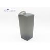 Buy cheap Opaque Grey Color PP Packaging Box Plastic Boxes Hang Hole On Top Of Box 26cm H from wholesalers