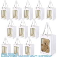 Buy cheap Bags With Window 10x7x5 Gift Bags For Mother'S Day Proposal Candy Gift, Festival product