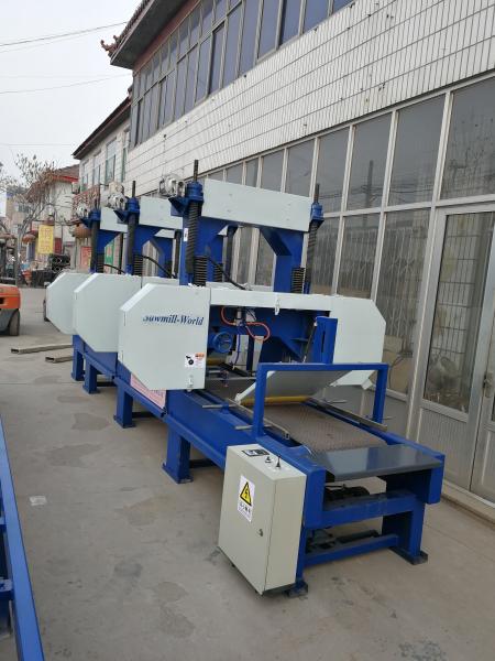 Buy cheap Multi Heads Bandsaw Industrial Sawmill Resaw Equipment With Multiple Heads from wholesalers