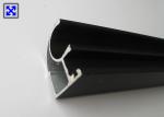 6005 / 6063 Alloy Aluminum Extrusion Profiles ISO Compliant For Hanging Curtains