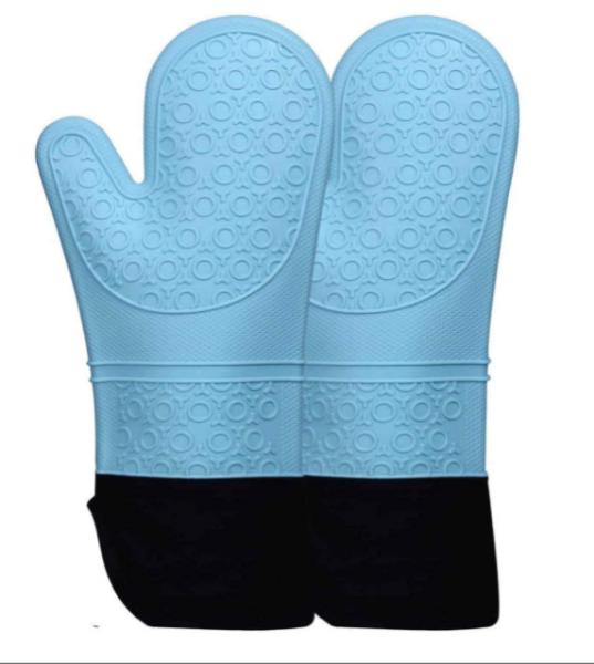Buy cheap Quilted Liner Oven Mitts Pot Holder BPA Free Flameretardant Steamproof from wholesalers