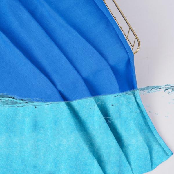 Buy cheap Heavy Weight Washed Cotton Fabric , Yarn Dyed Cotton Hoodie Fabric For Sweater from wholesalers