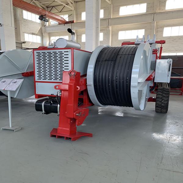 400KV Twin Bundle 12Ton Overhead Line Stringing Equipment Hydraulic front