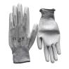 Buy cheap 13 Gauge Knitted Lined Pu Coated Gloves ESD Antistatic Carbon Fiber Finger Men Construction Gloves from wholesalers