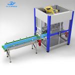 High Automation Glass Bottle Carton Packers with 5-15 Packs per Minute Speed for