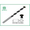 Buy cheap Black Bright Cobalt Drill Bits For Metal , Milled Flutes Concrete Drill Bit from wholesalers