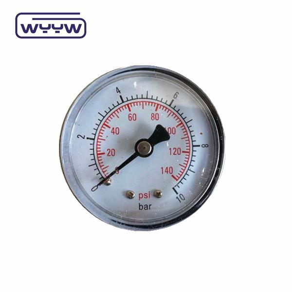Buy cheap China pressure gauge factory price 1.5" 40mm 0-3.5bar plastic axial gas manometer from wholesalers
