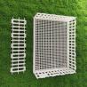 Buy cheap Ventilated Portable Poultry Travel Cage Easy Assembly Yellow White Plastic Carrier from wholesalers