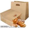 Buy cheap Die Cut Tote Bags 11x11x6" Kraft Paper Gift Bags Grocery Bags For Food Wedding Birthday Party Favor Retail from wholesalers