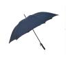 Buy cheap Navy Blue Small Windproof Umbrella Black Metal Double Ribs Straight Handle from wholesalers