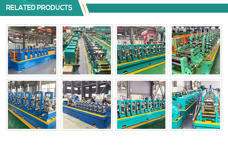 Welding Iron Pipe Making Machine For Tube Manufacturing Production Line