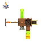 Plastic Film Combined Kids Playground Slide Outdoor Playground Equipment