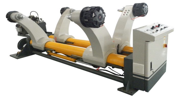 1100mm Corrugated Cardboard Production Line Semi Auto 2 Ply