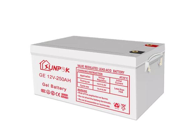 Off Grid Inverter 12V Gel Battery 100Ah Capacity 1600A Max Discharge 0.25 MΩ