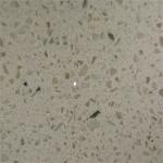 Anti Slip 15MM Beige Glass Quartz Tiles For Bathroom Wall Cladding
