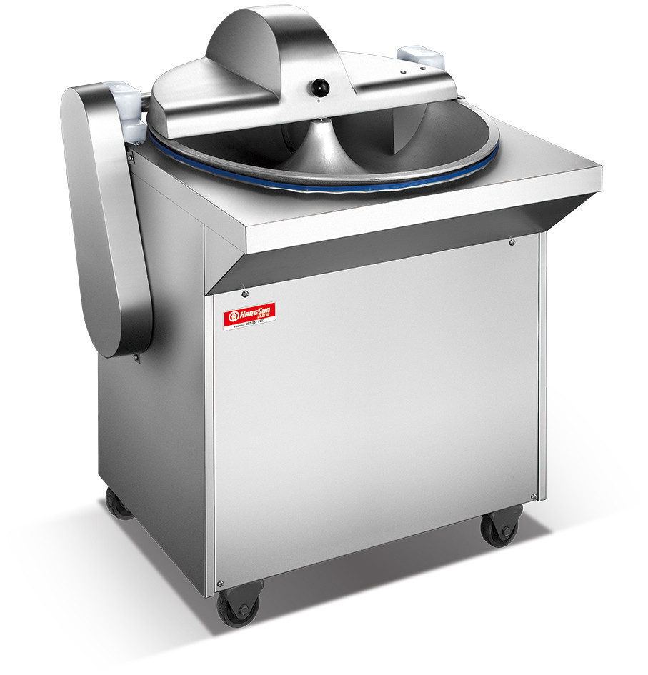 SS Commercial Meat Chopping Machine 125kg 300kg/h Meat Bowl Cutter Machine