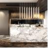 Buy cheap Luxury MFC MDF High End Kitchen Cabinet Maple For Villa from wholesalers