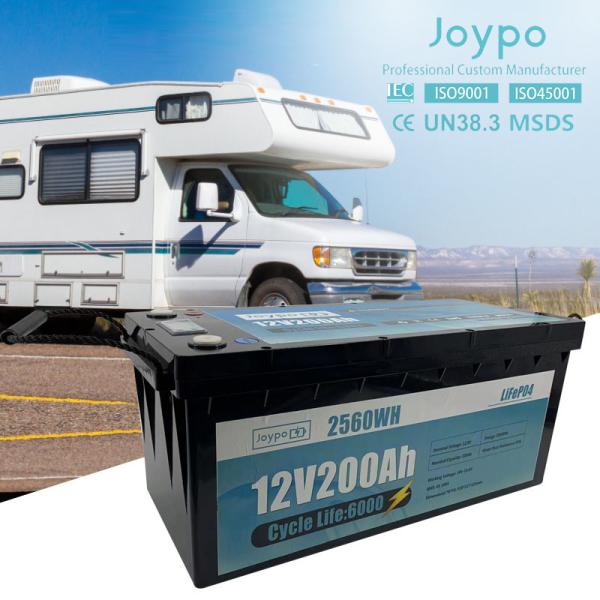 Buy cheap Deep Cycle LiFePO4 Battery 12V 24V 200Ah For RV Solar Camping Cabin Marine from wholesalers
