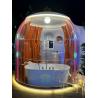 Buy cheap Modern Design Full House Prefab Outdoor Polycarbonate Clear Geodesic Bubble Dome Tent Hotel Dining Park-Green PC Houses Glamping from wholesalers