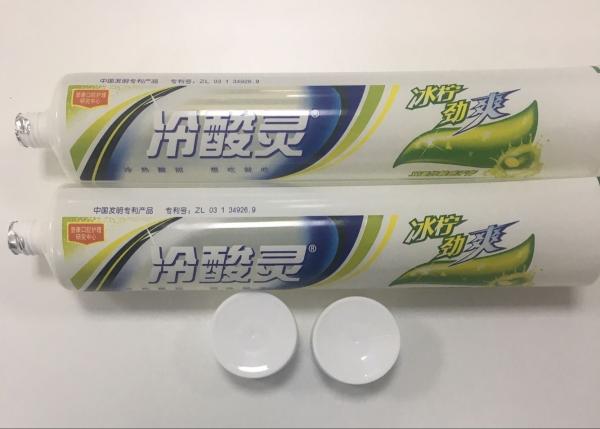 Buy cheap Transparent Desensitizing Toothpaste 220g Plastic Squeeze Tubes from wholesalers