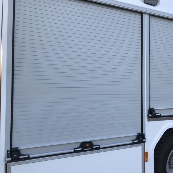 Buy cheap Customised Emergency Rescue Van Aluminum Roll-up Door Industrial Automatic Rolling up Door from wholesalers
