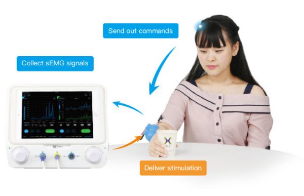 Buy cheap Physcal Therapy SEMG Biofeedback Equipment ABS Metal Material Use With IPad from wholesalers