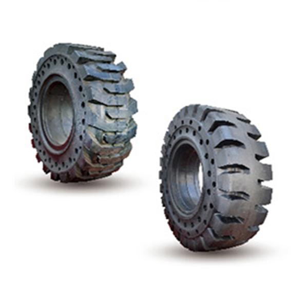 Quality High Efficiency Solid Pneumatic Forklift Tires / Solid Rubber Forklift Tires for sale