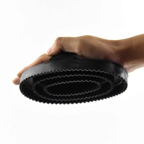 Buy cheap Two Style Horse Grooming Curry Comb , Rubber Curry Brush For Horse Grooming from wholesalers