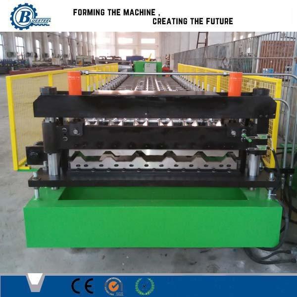 Buy cheap House Roof Panel Roll Forming Machine , Aluminium Roofing Sheet Making Machine from wholesalers
