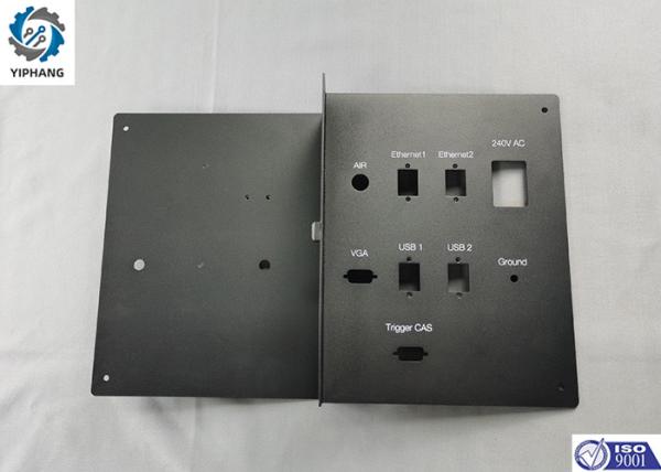 Buy cheap Black Powder Coating Sheet Metal Fabrication Parts from wholesalers