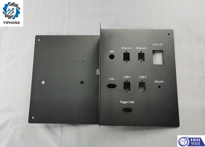 Black Powder Coating Sheet Metal Fabrication Parts