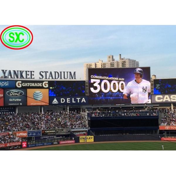 Buy cheap P8 Stadium LED Display 640x640mm IP65 Waterproof 5500CD Brightness from wholesalers