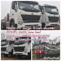 Buy cheap HOWO A7 6X4 Cargo truck chassis SINOTRUK brand 371HP white color product
