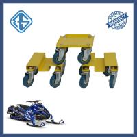Buy cheap Solid Rubber Snowmobile Cart Dolly Flat Pad Motorcycle Trolley 3 Pieces Set product