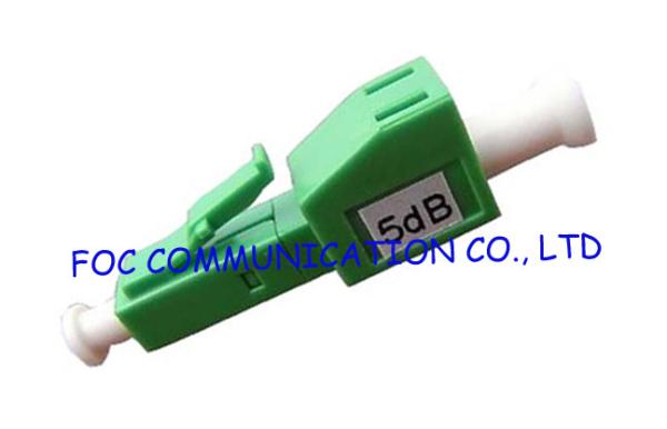 Quality Fiber Optic Attenuator LC / UPC 5dB High Precision Attenuation Value For FTTH for sale