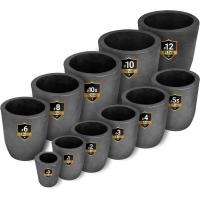 Buy cheap Clay Graphite Crucible For Metal Melting Casting Refining Gold Silver Copper product