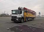 2.6mm Vibrating Amplitude Semi-Dry Shotcrete Used Truck Mounted Pump for