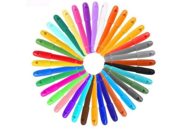 Buy cheap 36 Colors Eco-friendly fancy Non-toxic wax crayon set/ Cheaper 36 colors rotating body crayon for children from wholesalers