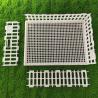 Buy cheap Ventilated Portable Poultry Travel Cage Easy Assembly Yellow White Plastic Carrier from wholesalers