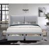 Buy cheap Light Grey Linen Tufted Storage Bed 180x200cm Double Air Bag Headboard With Four Drawers from wholesalers