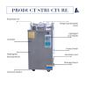 Buy cheap 75L 100L 120L 150L Steam Sterilizer Pressure Autoclave Automatic Vertical Hand Wheel from wholesalers