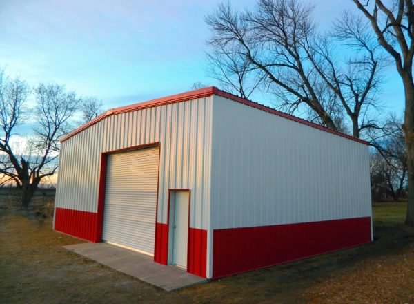 Customized Metal Steel Frame Garage Metal Structure Building Kit