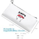 zipper bag vinyl toiletry zipper bag pvc slider bag, Waterproof PVC Vinyl Slider