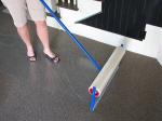 50 Micron 650mm Adhesive Backed Carpet Protection Film Plastic Skin Packing