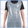Buy cheap Waterproof Oil Proof Disposable CPE Apron Plastic Apron For Hospital from wholesalers