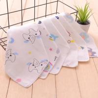 Buy cheap Printed Newborn Baby Napkins 100 Cotton Easy Wash Customized Carton Size product