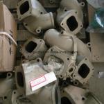 Aluminum Alloy Co1300/25 Chidong Engine Parts Exhaust Manifold for Customized