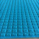 Sinlge packed 1pc Microfiber printeted water absorb dish mat kitchen water pad