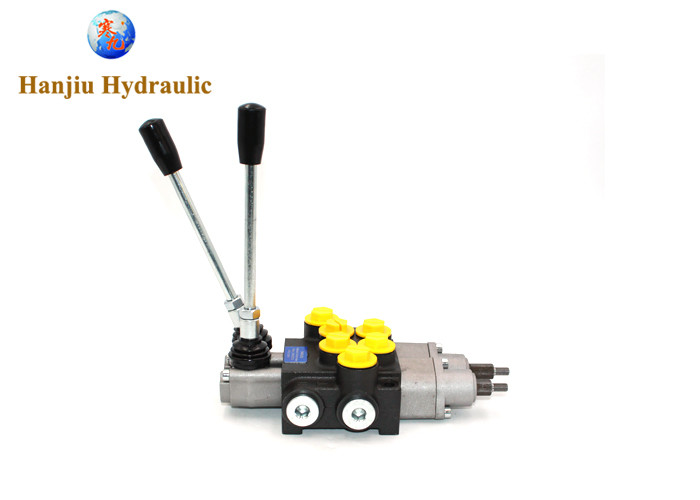 Manual Hydraulic Directional Control Valves 20L/Min To 200L/Min 1-12 Spool Spring Return Detent Return And Floating